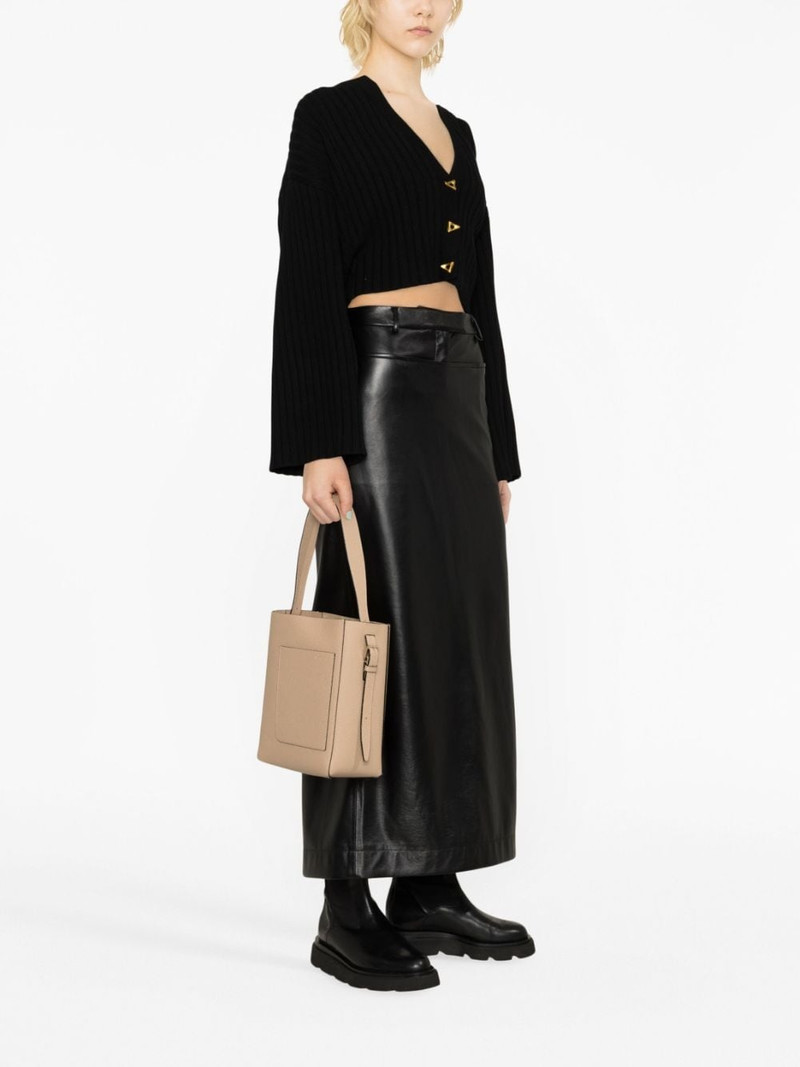 Valextra medium Soft Bucket leather bag outlook