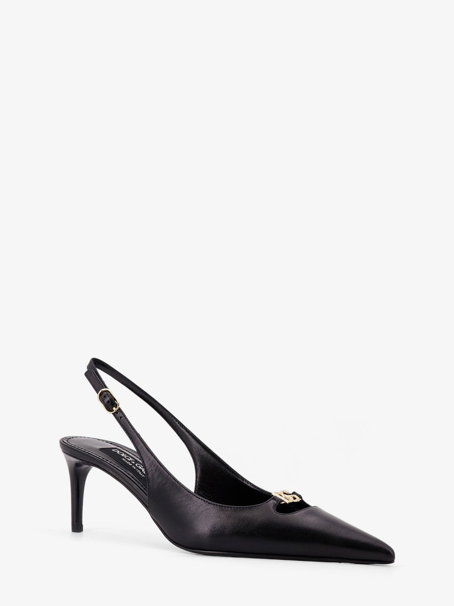 Dolce & Gabbana Leather Slingback Pumps - 2