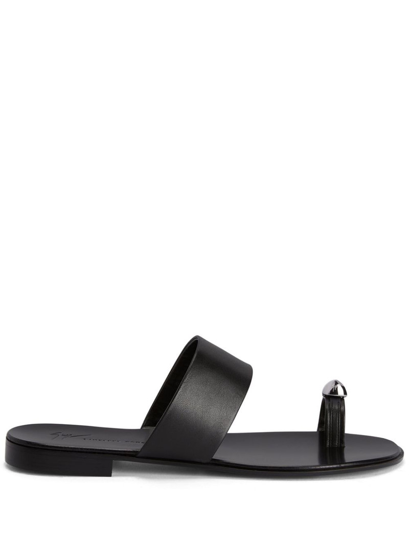 Norbert leather slides 1