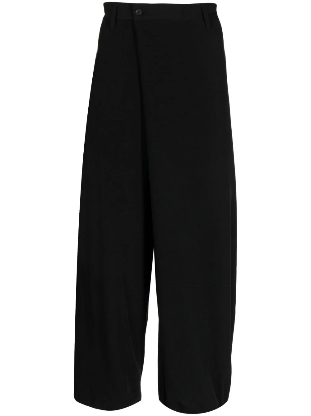asymmetric cropped trousers - 1