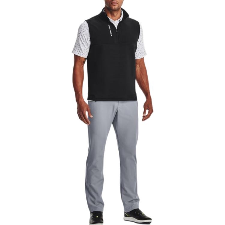 Under Armour Storm Daytona 1/2-Zip Golf Vest 'Black' 1373408-001 - 3