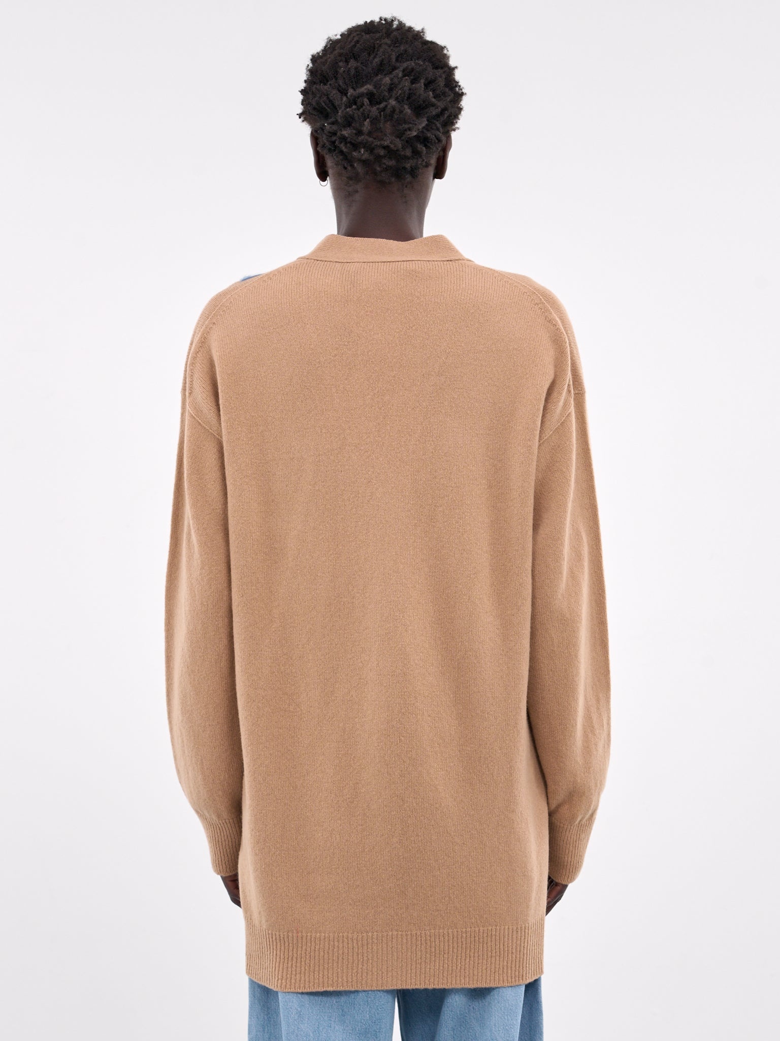 V-Neck Cardigan - 3