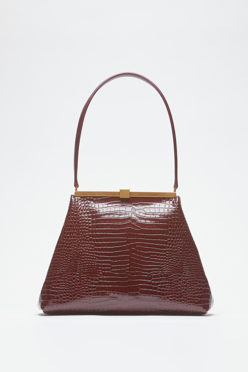 PUFFY JEANNE LEATHER SHOULDER BAG 1