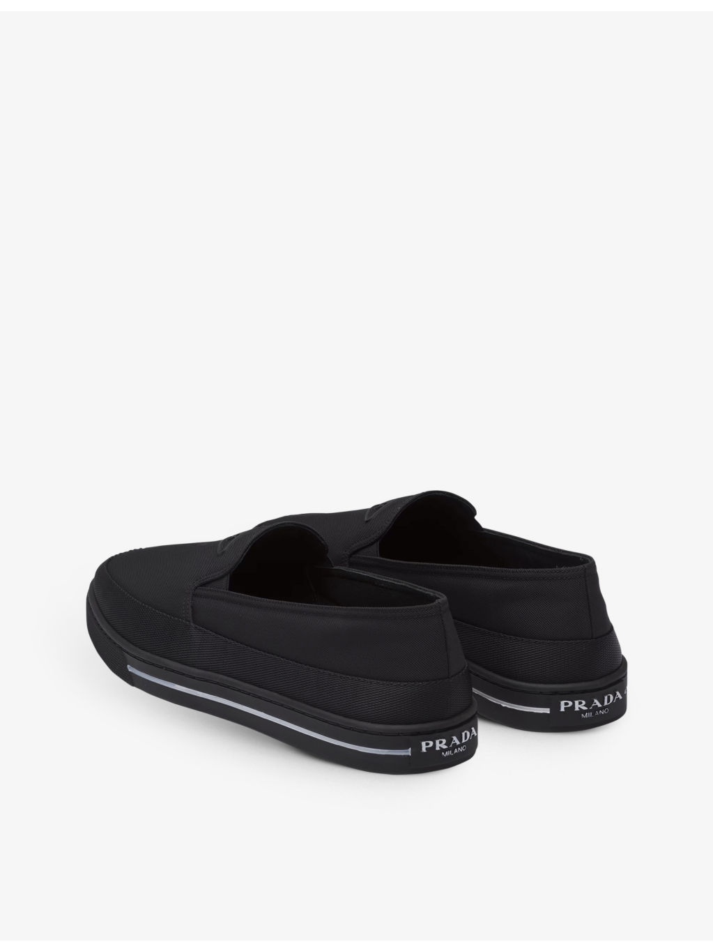 Re-Nylon recycled-nylon slip-on low-top trainers - 4
