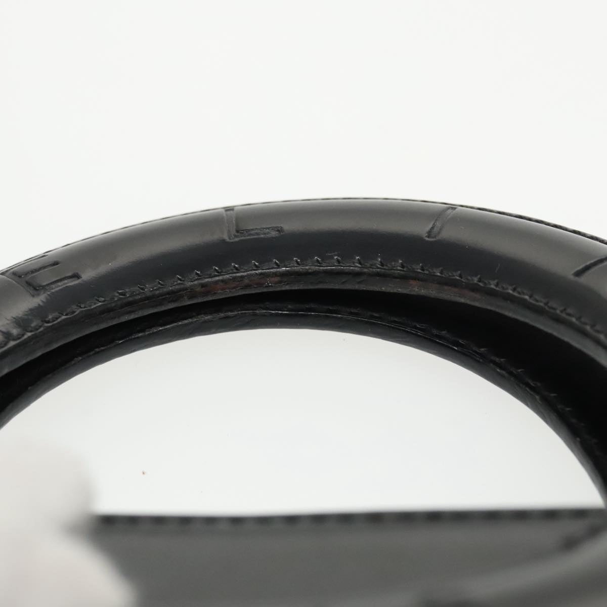 CELINE Hand Bag Leather Black - 8