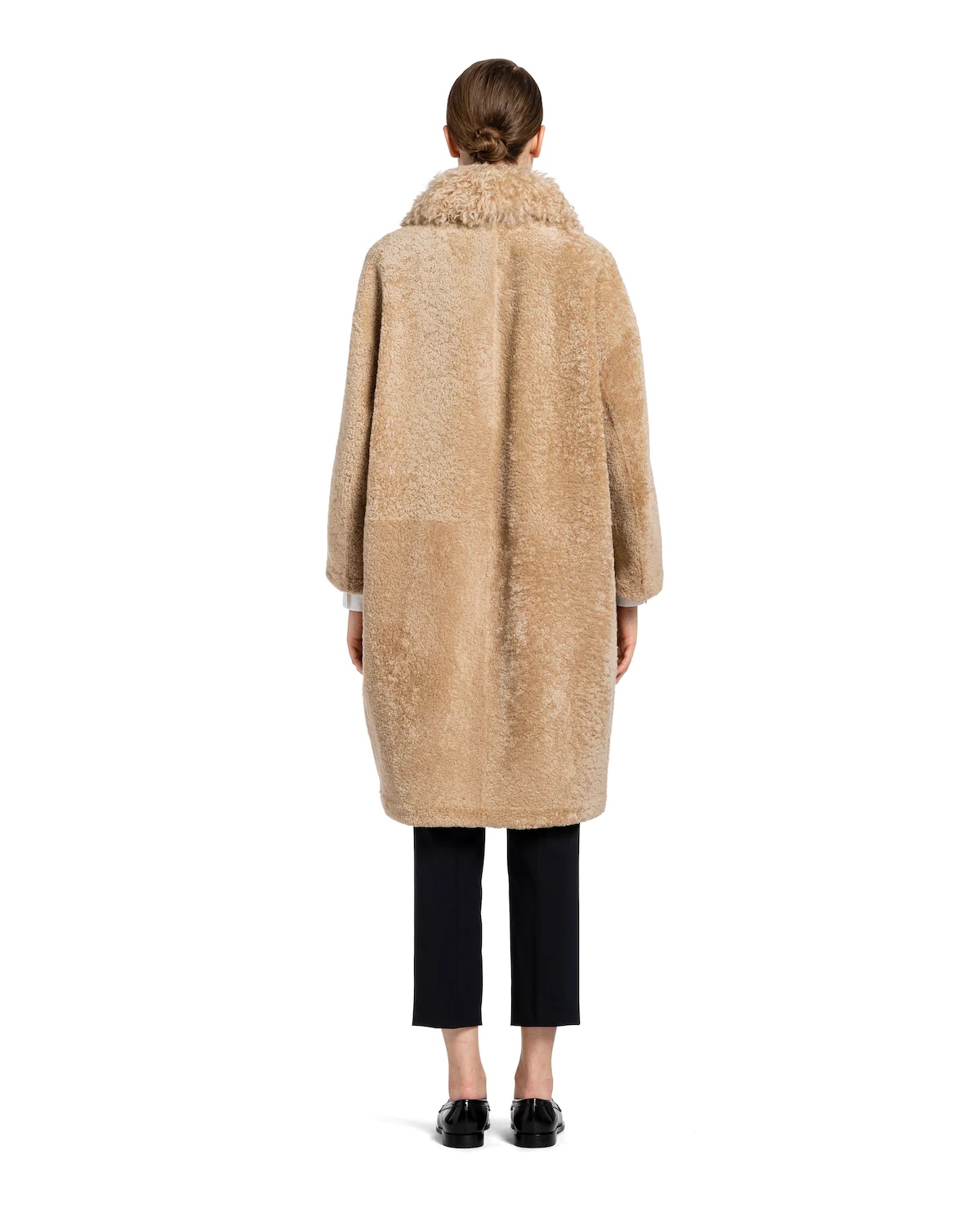 Shearling fur coat - 4