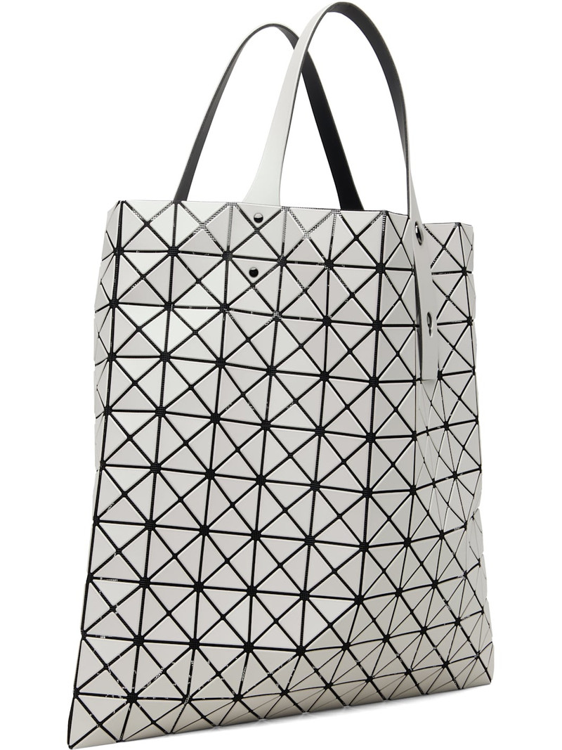 BAO BAO ISSEY MIYAKE White Prism Matte-2 Tote outlook