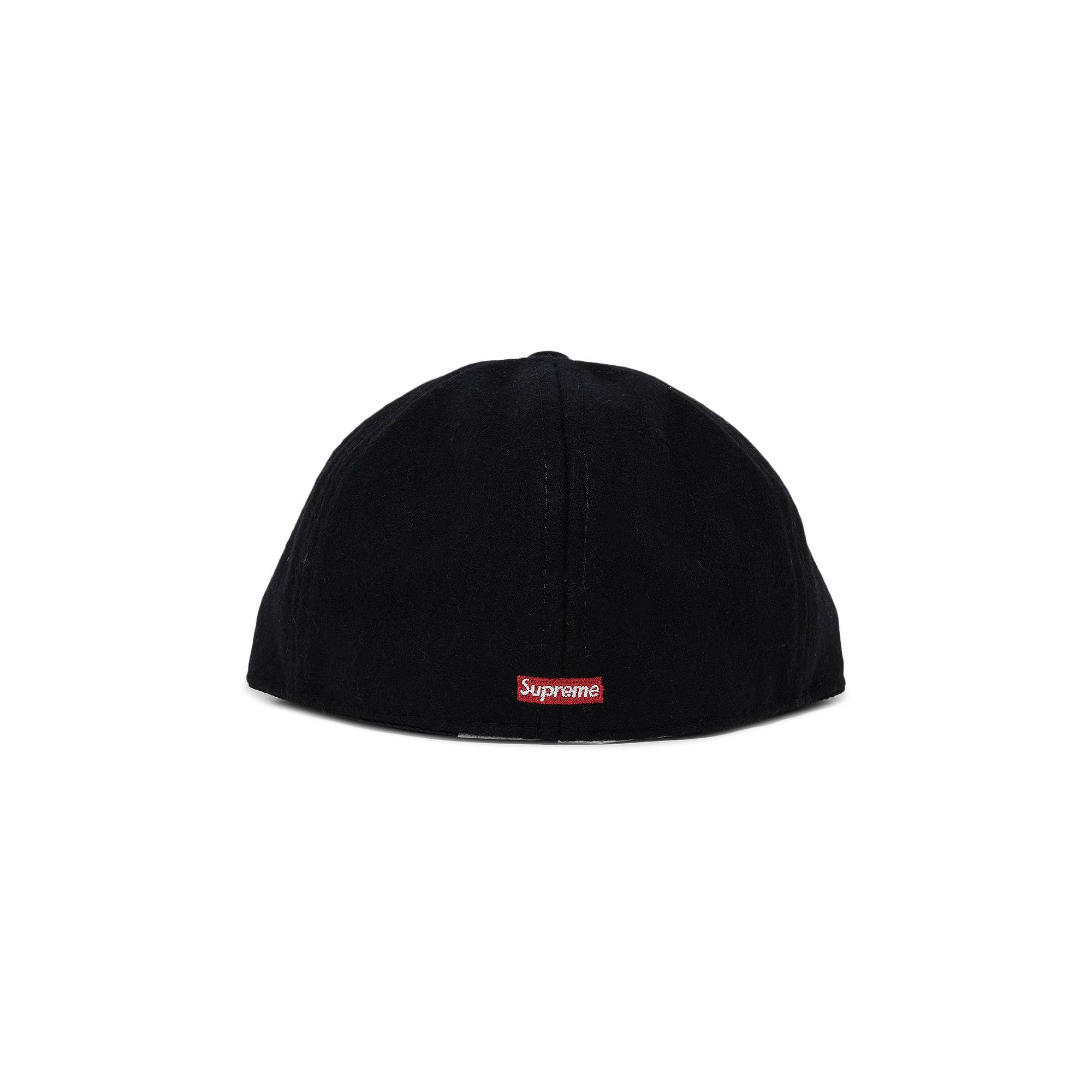 Supreme x Ebbets S Logo Fitted 6-Panel 'Black' - 4