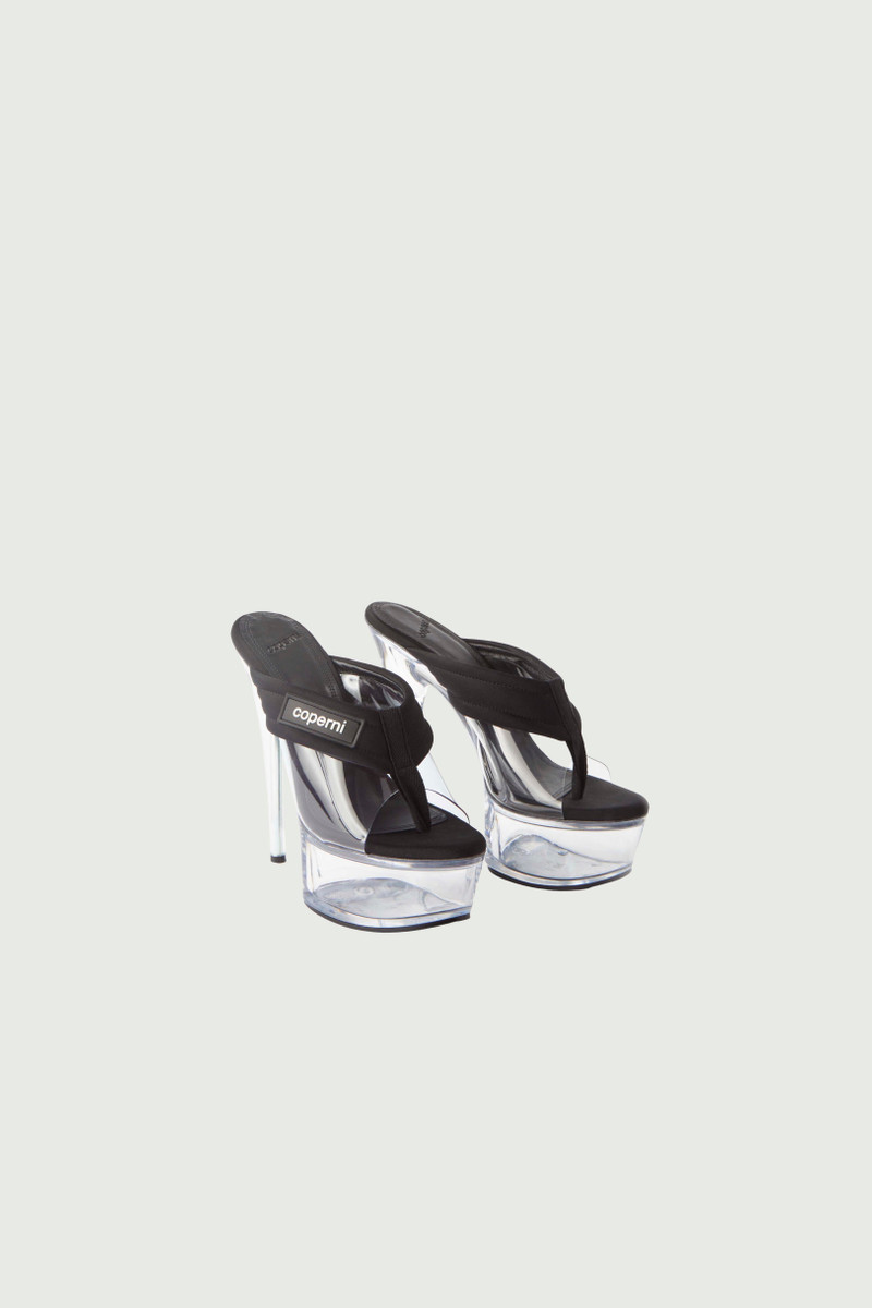 Clear Platform Sandal 4