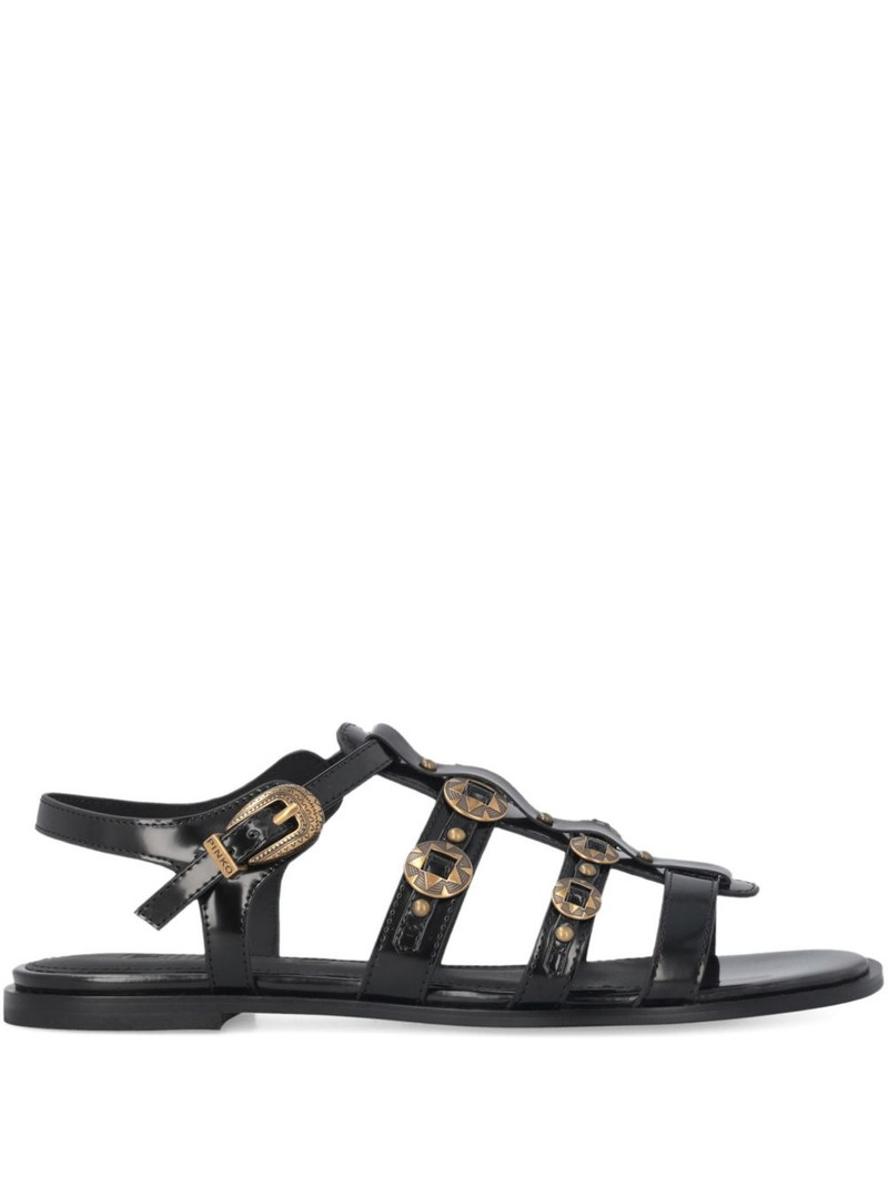 buckle stud-embellished sandals 1