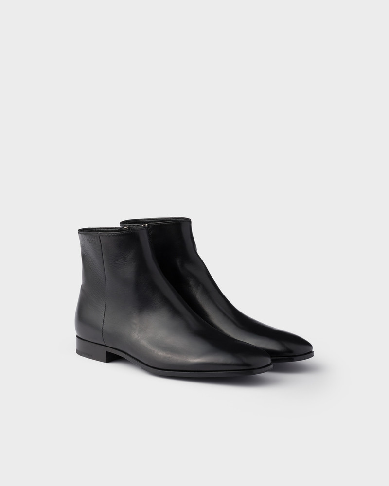 Leather booties 1