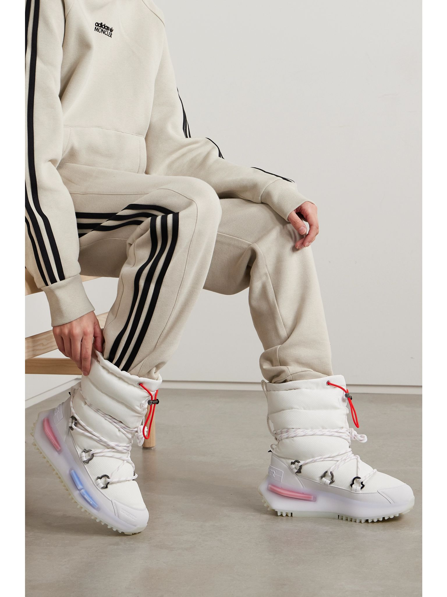 + adidas Originals rubber-trimmed GORE-TEX snow boots White - 2