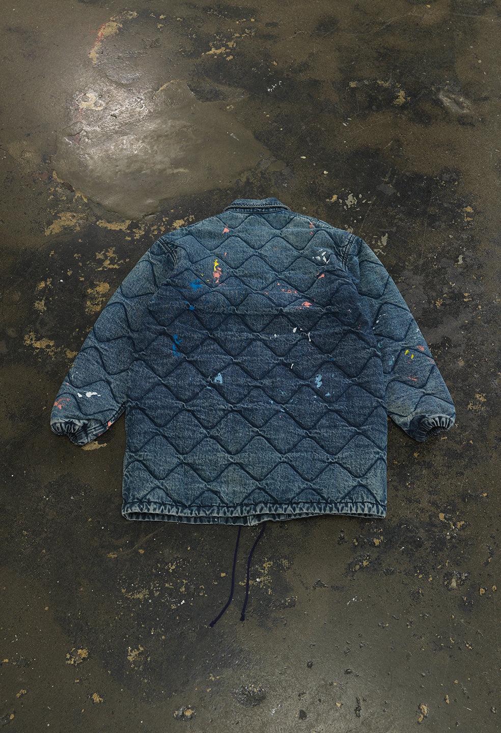 QUILTED OVERSIZED COACHES JACKET - 4