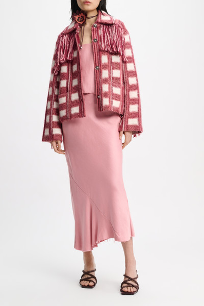 DOROTHEE SCHUMACHER DIZZY CHECK cardigan outlook