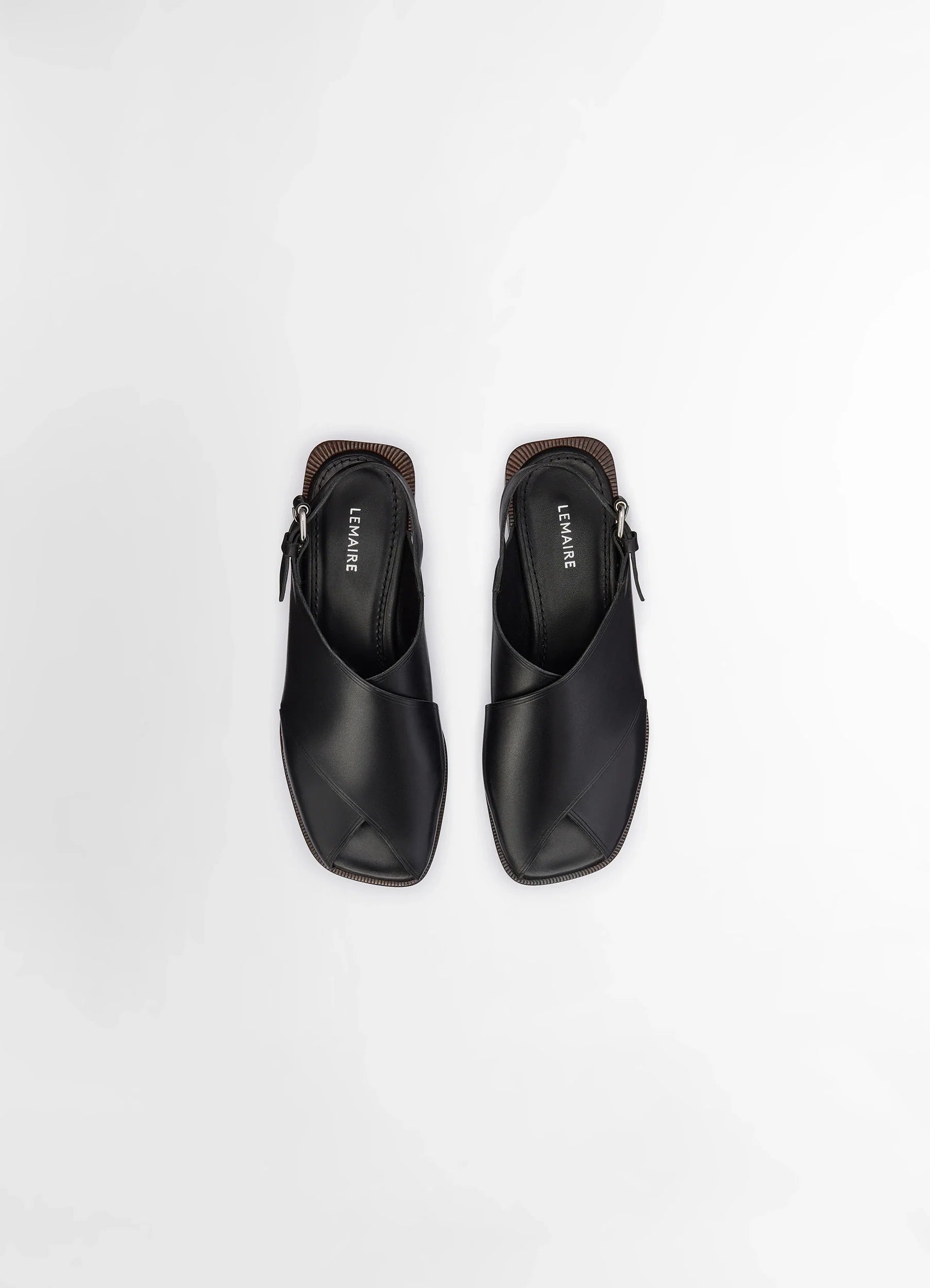 CROSS FLAT SANDALS - 5