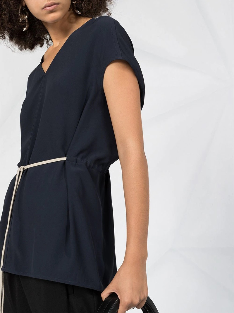gathered waist tunic 5
