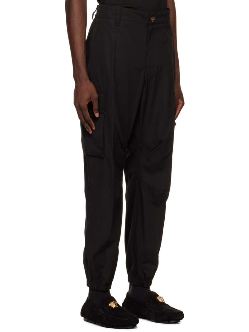 Black Medusa 'La Greca' Cargo Pants 2