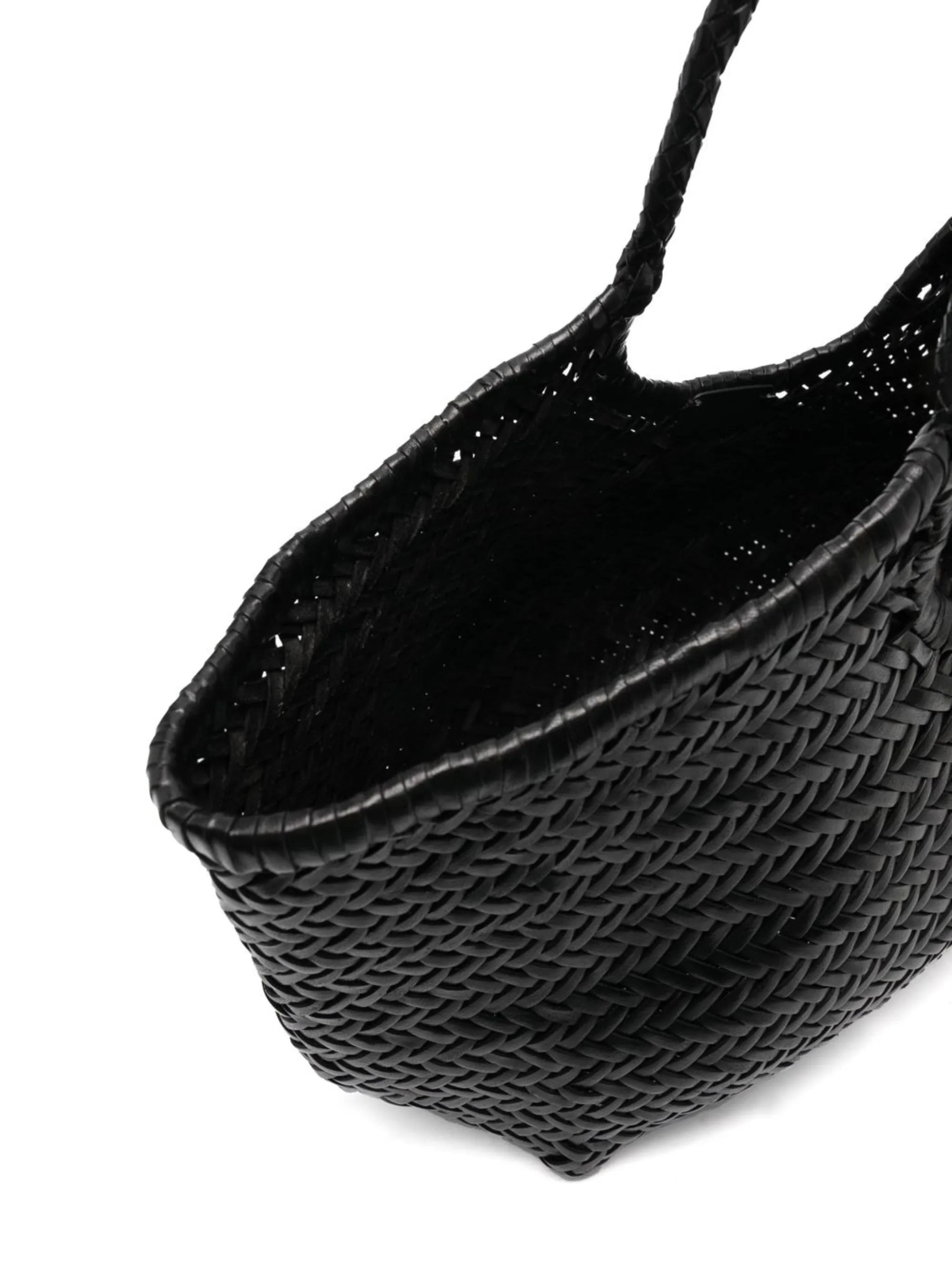 Nantucket interwoven leather tote bag - 5