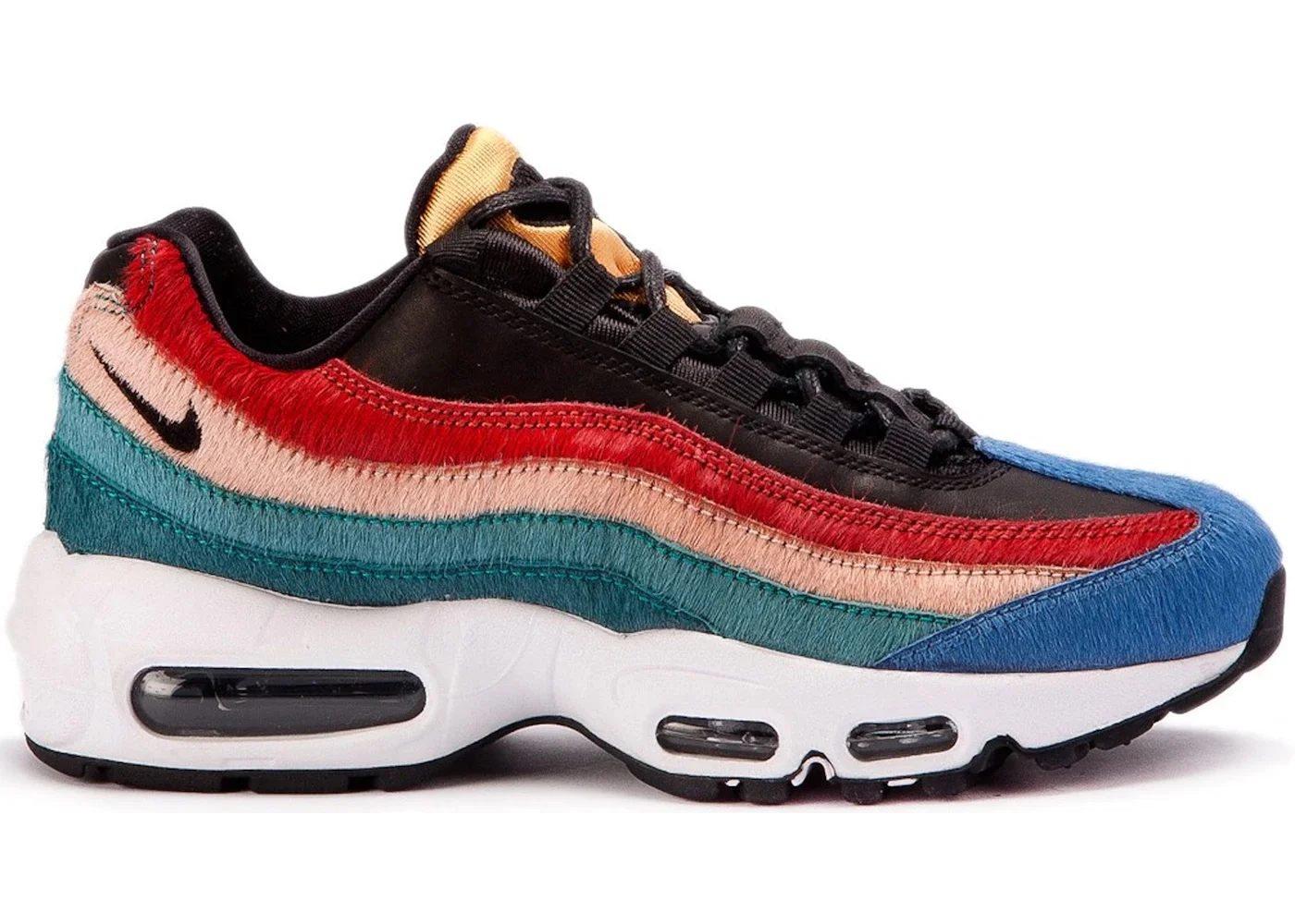 Nike Air Max 95 Multi-Color Pony Hair (Women's) - 1