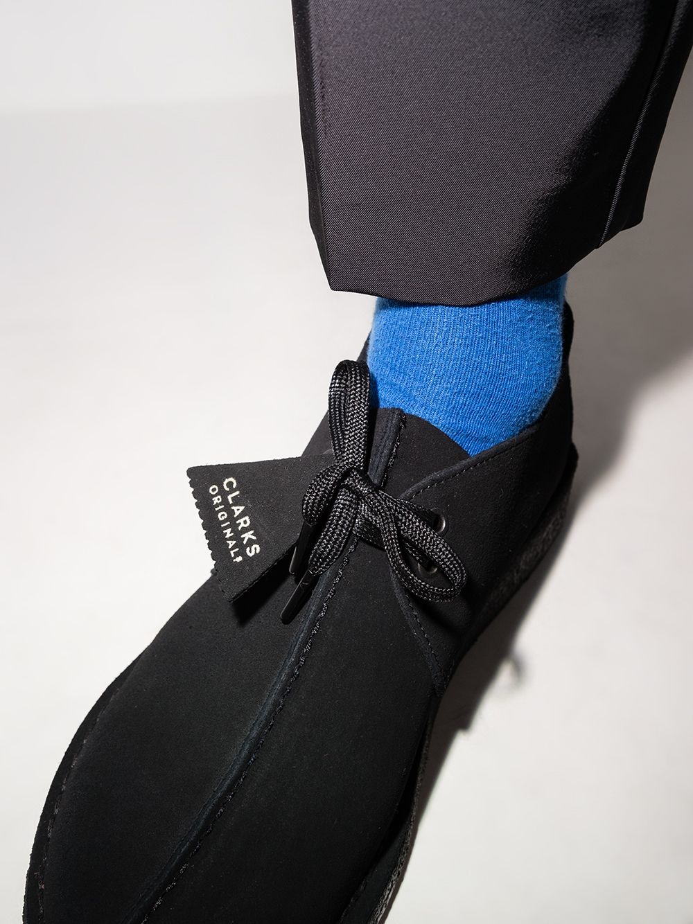 Desert suede lace-up boots - 4