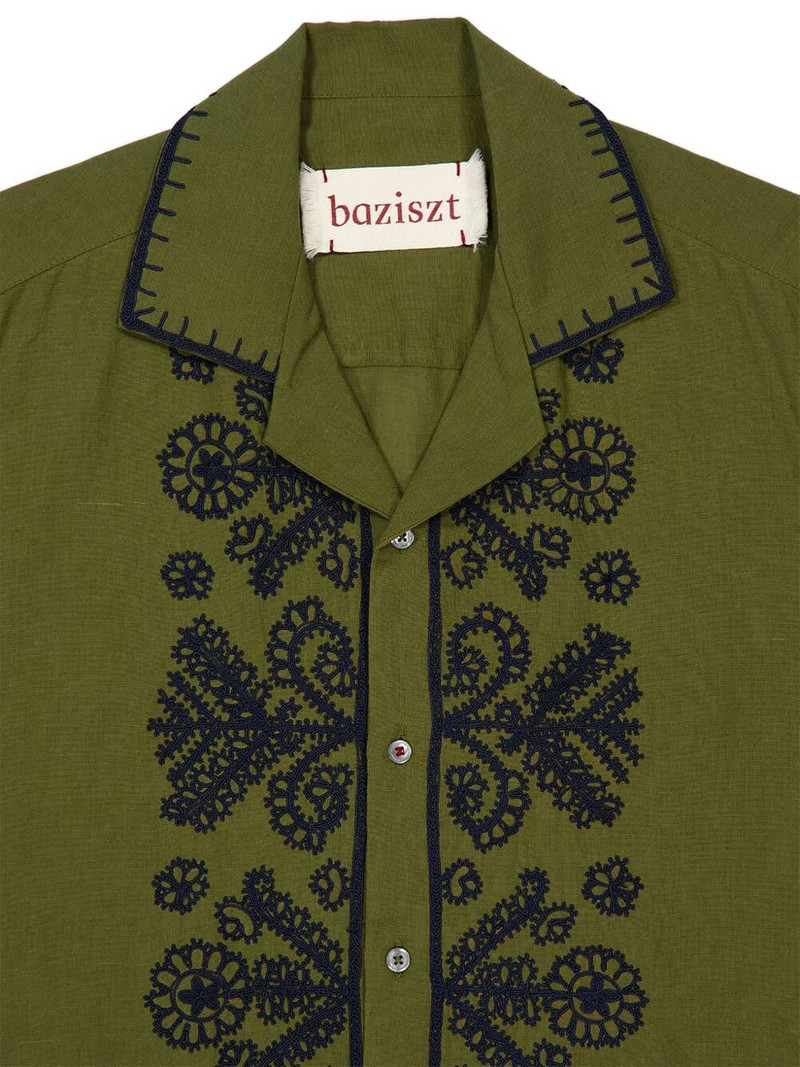 embroidered long-sleeve shirt 4