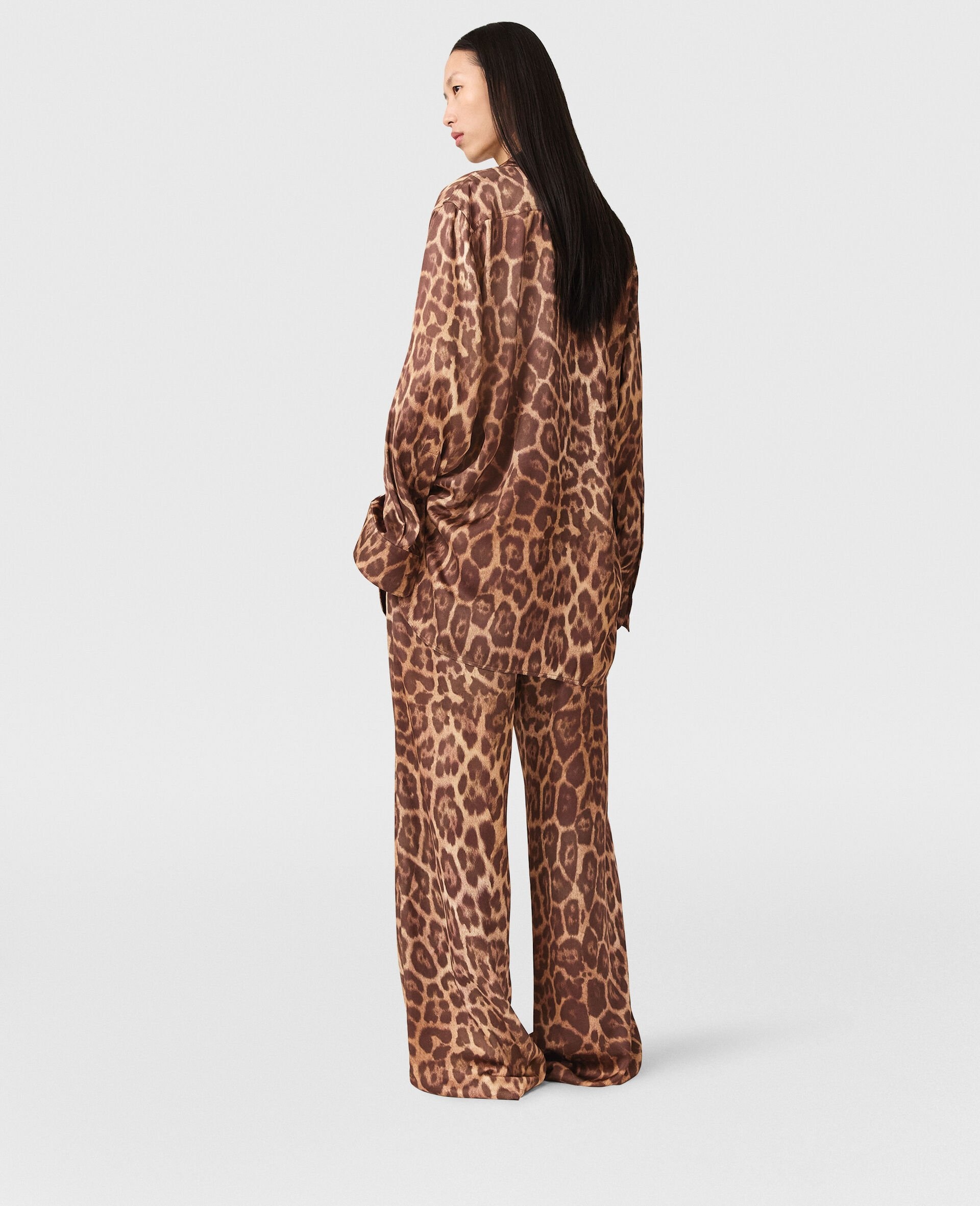 Leopard Straight-Leg Pants - 3