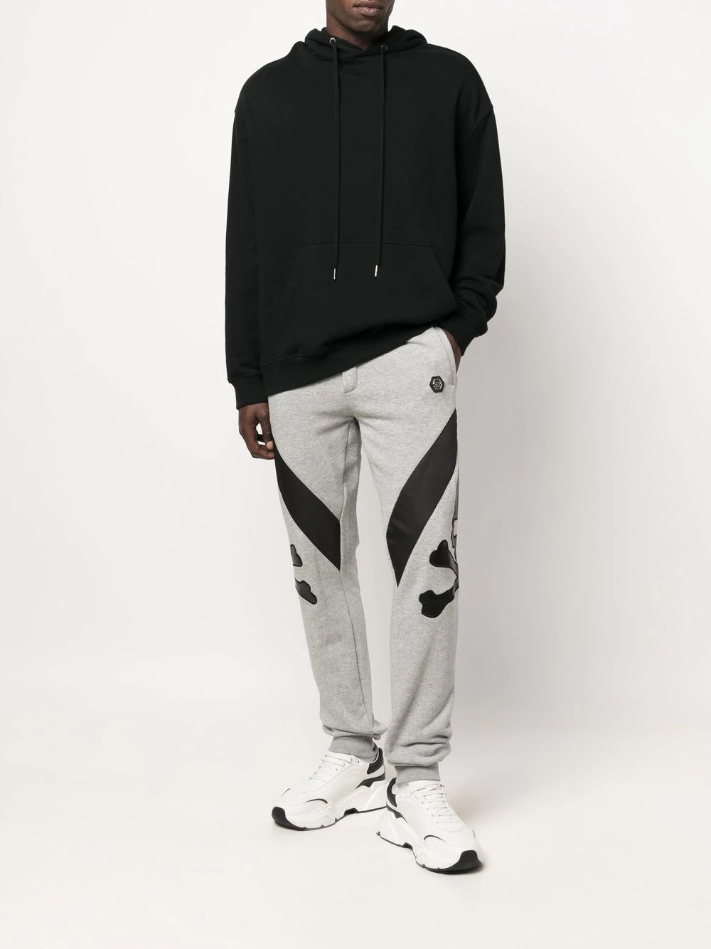 skull-print track pants - 2