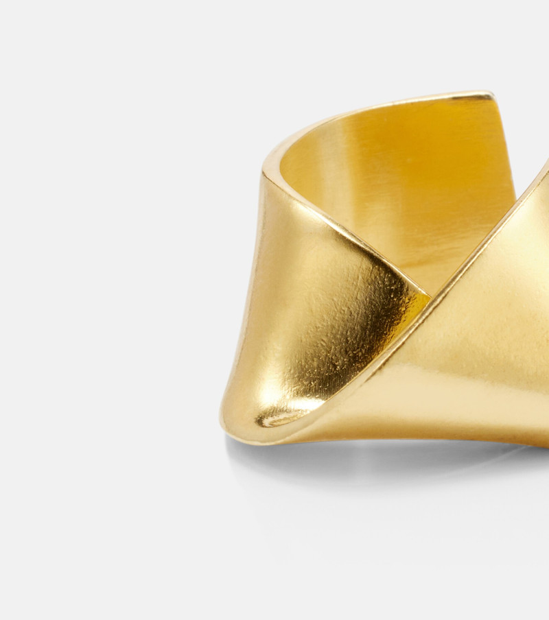 YSSO Cordella 24kt gold-plated ring outlook