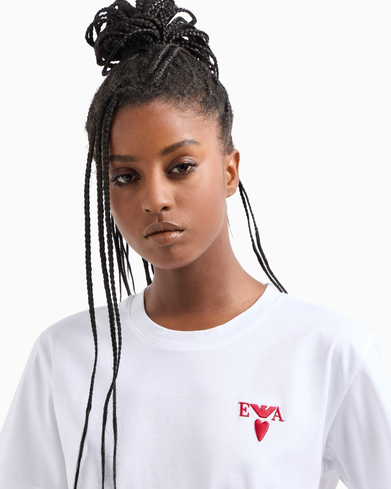 Valentine’s Day Capsule collection mercerised-jersey T-shirt - 5