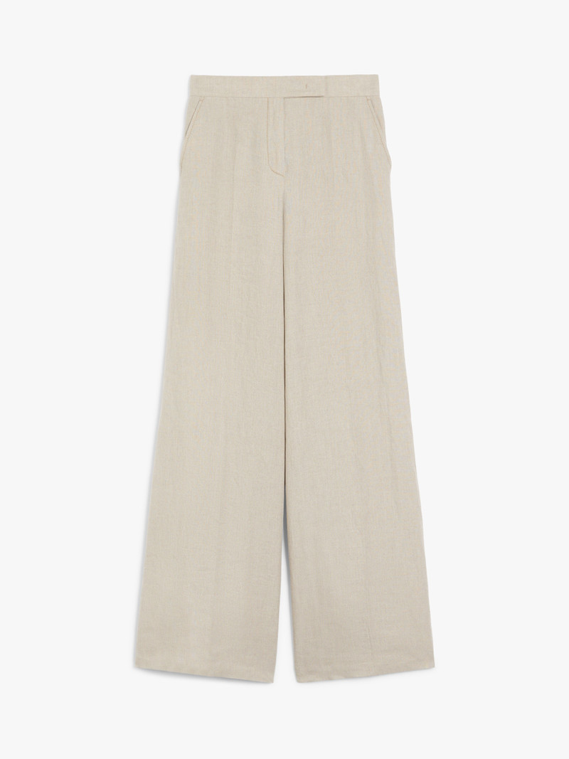 SEQUOIA Linen canvas trousers - 1