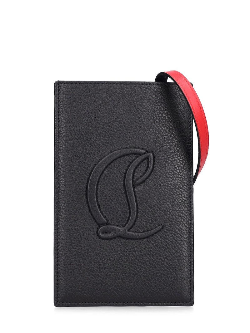 By My Side leather phone case w/logo - 1