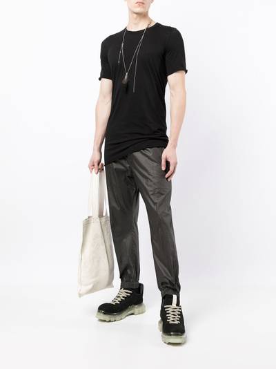 Rick Owens fine-knit short-sleeve top outlook