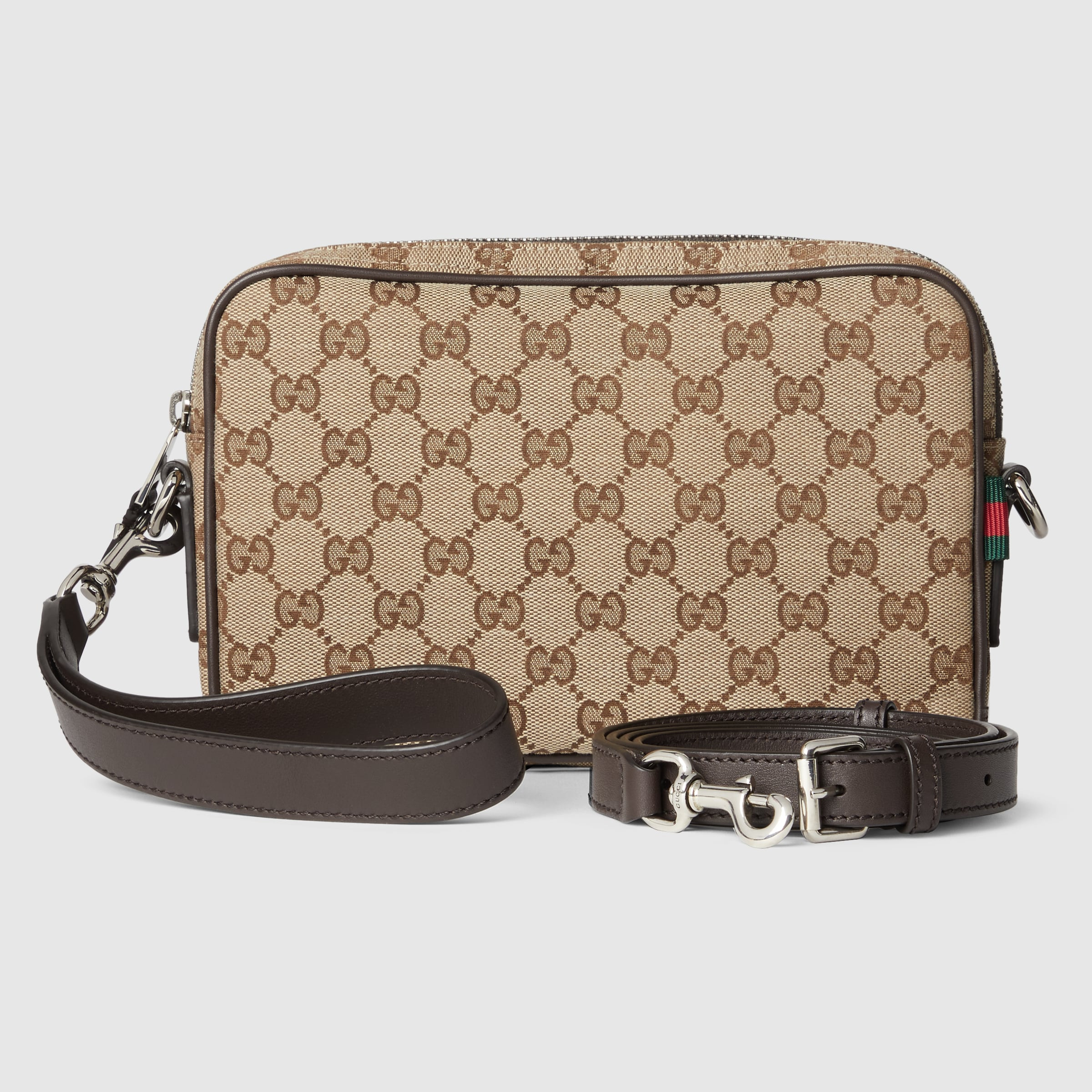 GG canvas small crossbody bag - 1