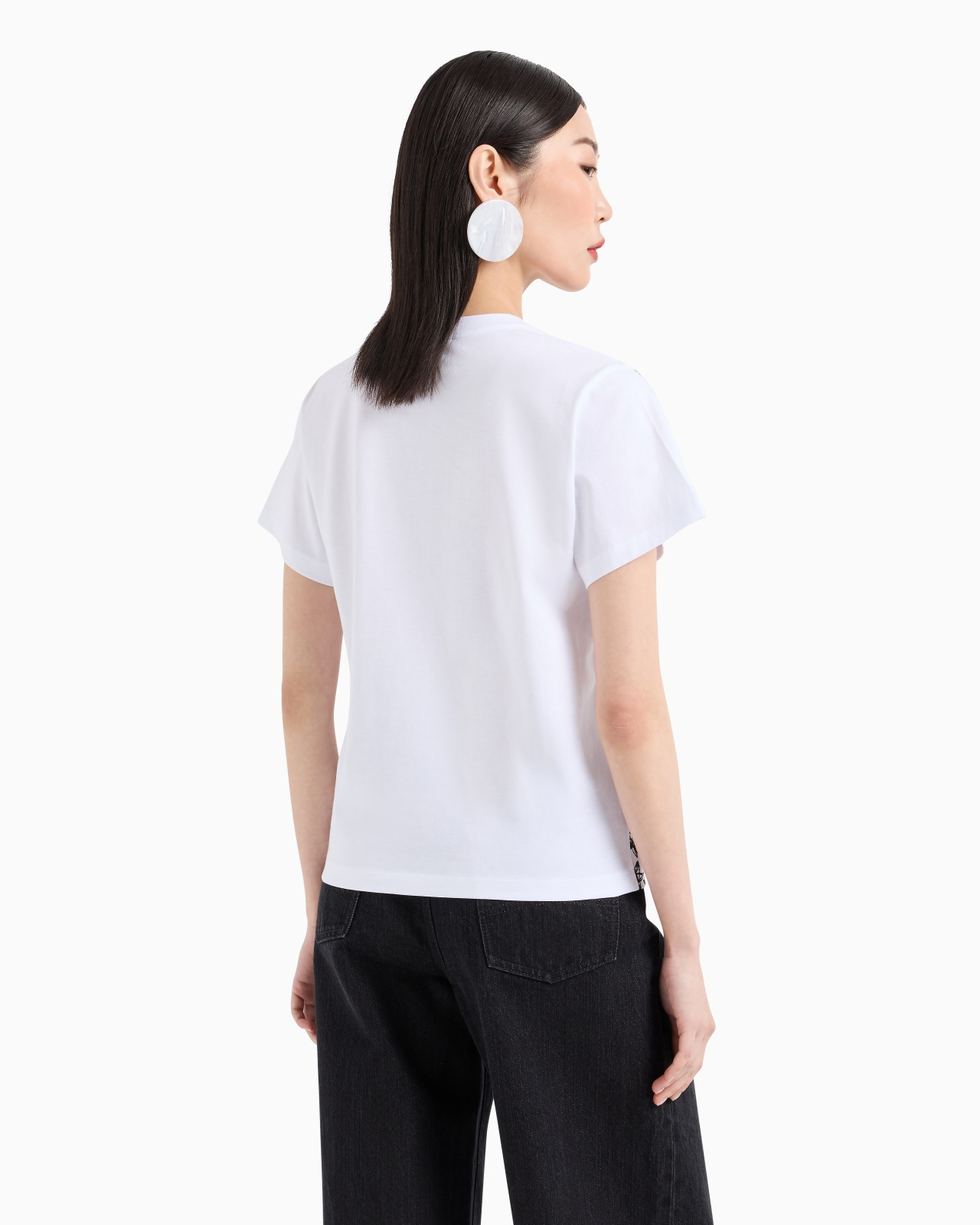 ASV organic jersey T-shirt with all-over star print - 3
