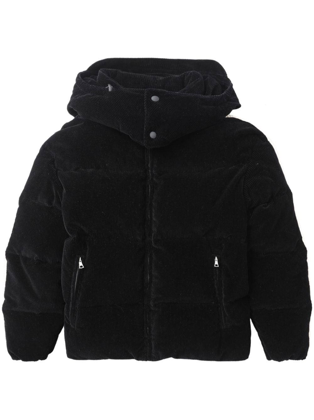 corduroy padded jacket - 1