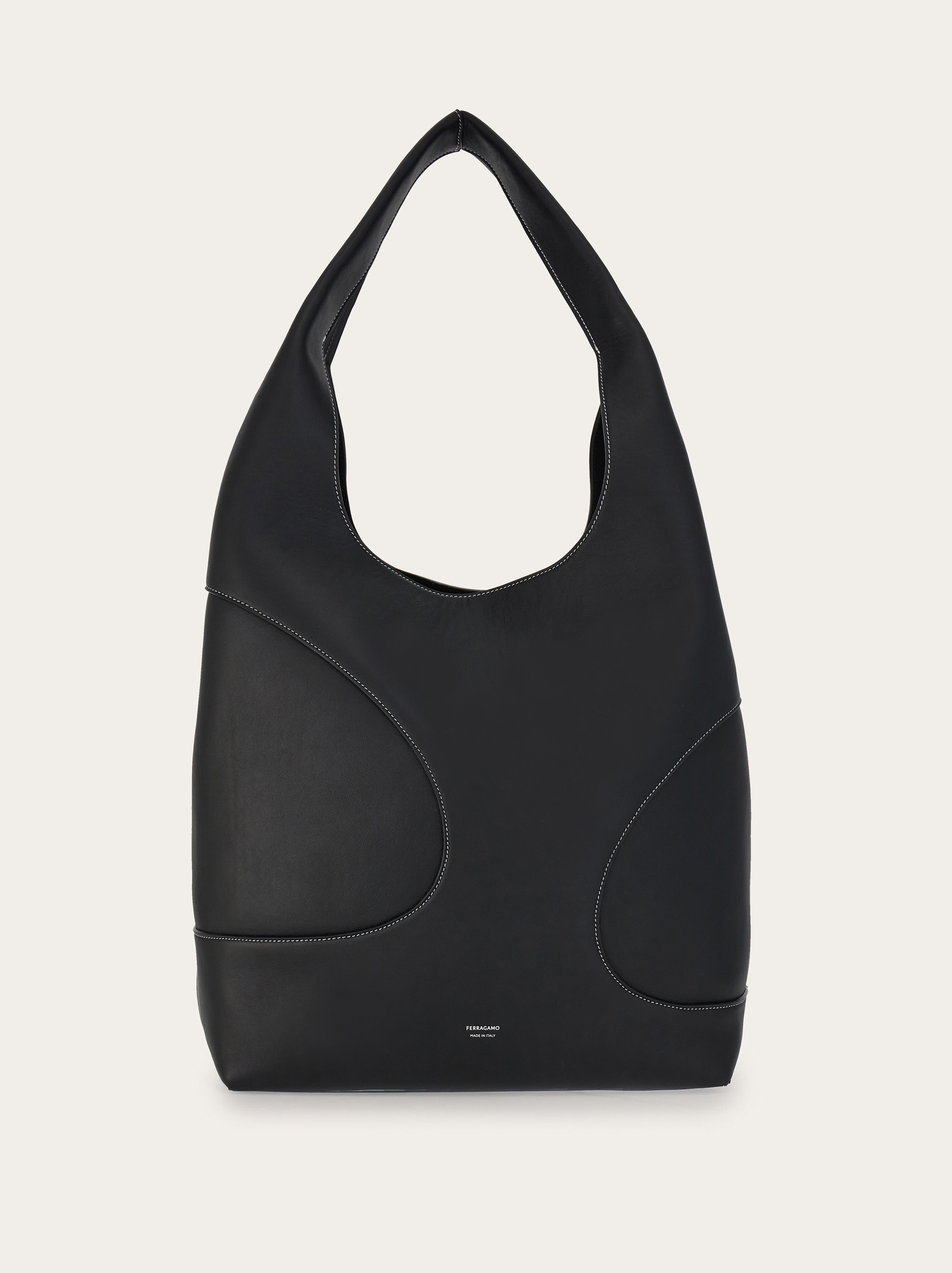 Hobo bag with cut-out detailing - 1