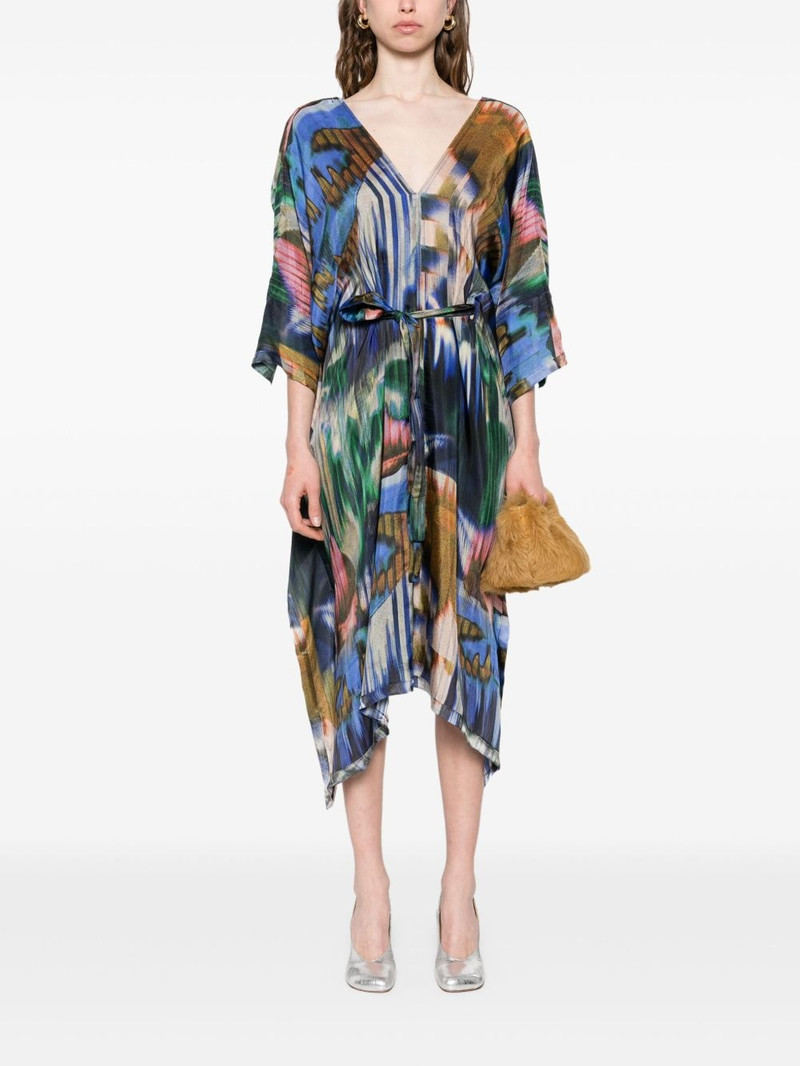 HENRIK VIBSKOV belted midi dress outlook
