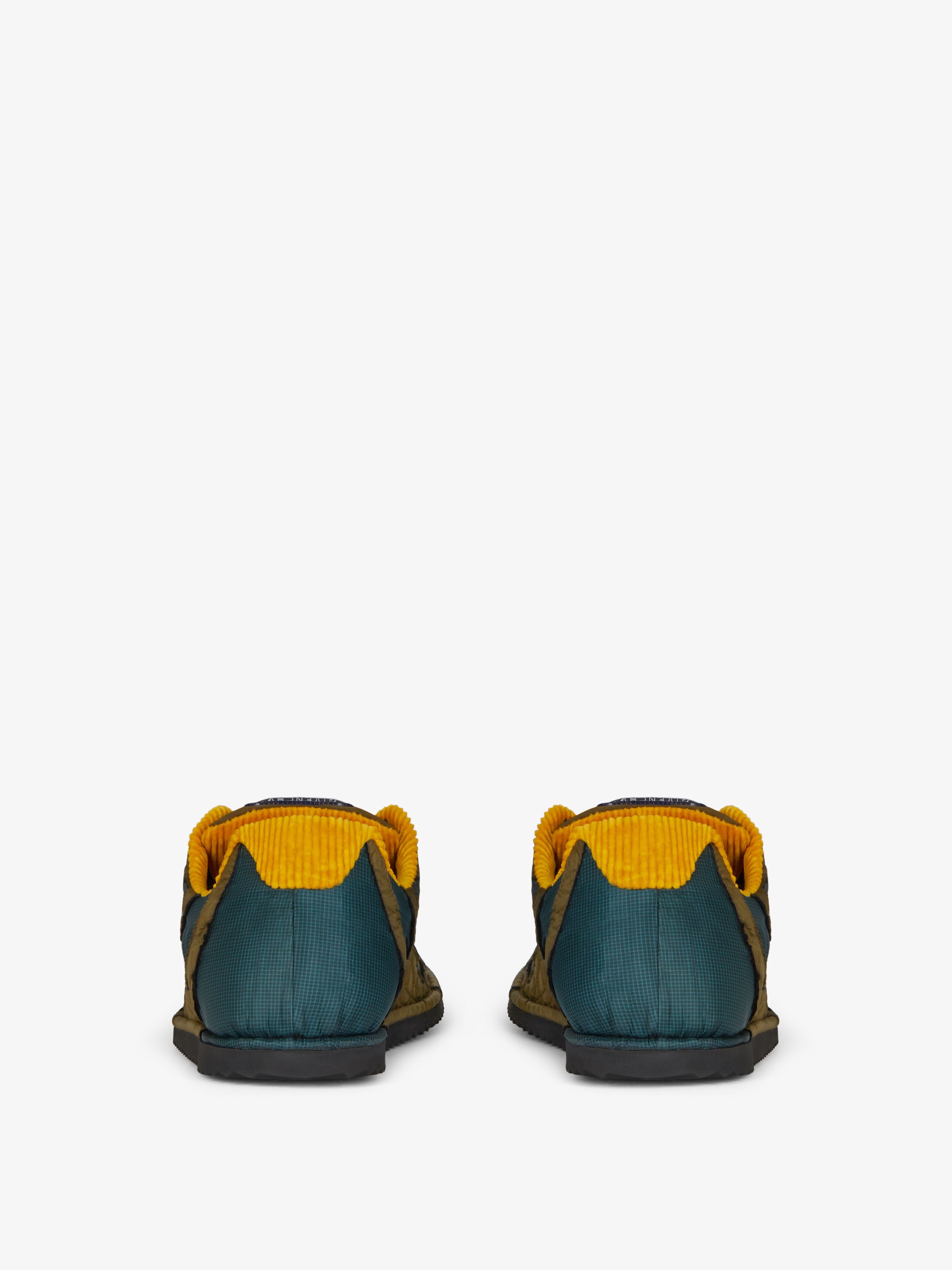 FLAT SNEAKERS IN SYNTHETIC FIBER - 7