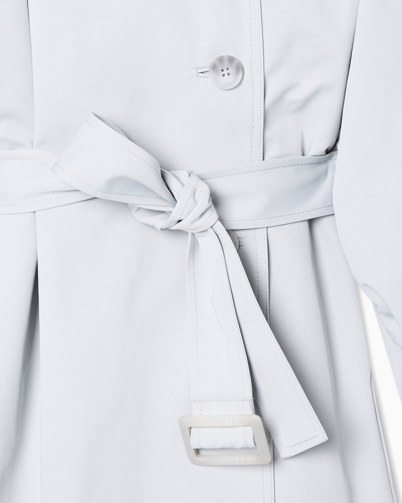 EMPORIO ARMANI TWO-PIECE EFFECT TRENCH COAT IN WATER-REPELLENT TECHNICAL COTTON outlook