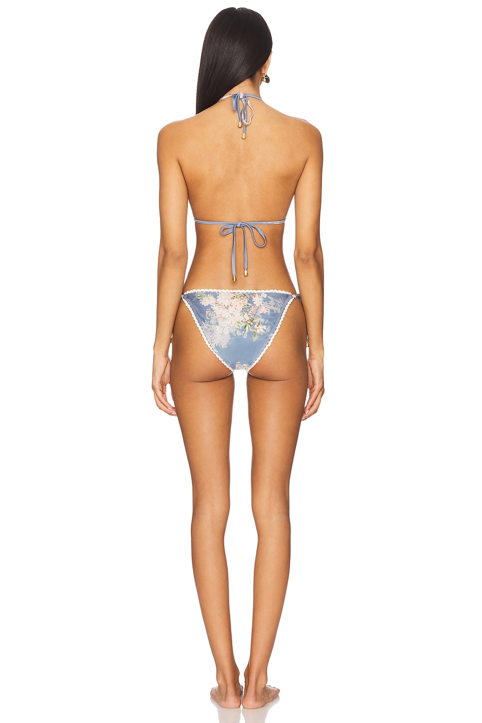 Cascadian Crochet Triangle Bikini Set - 3