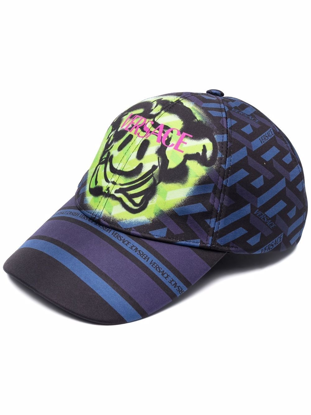 graphic-print six-panel cap - 1