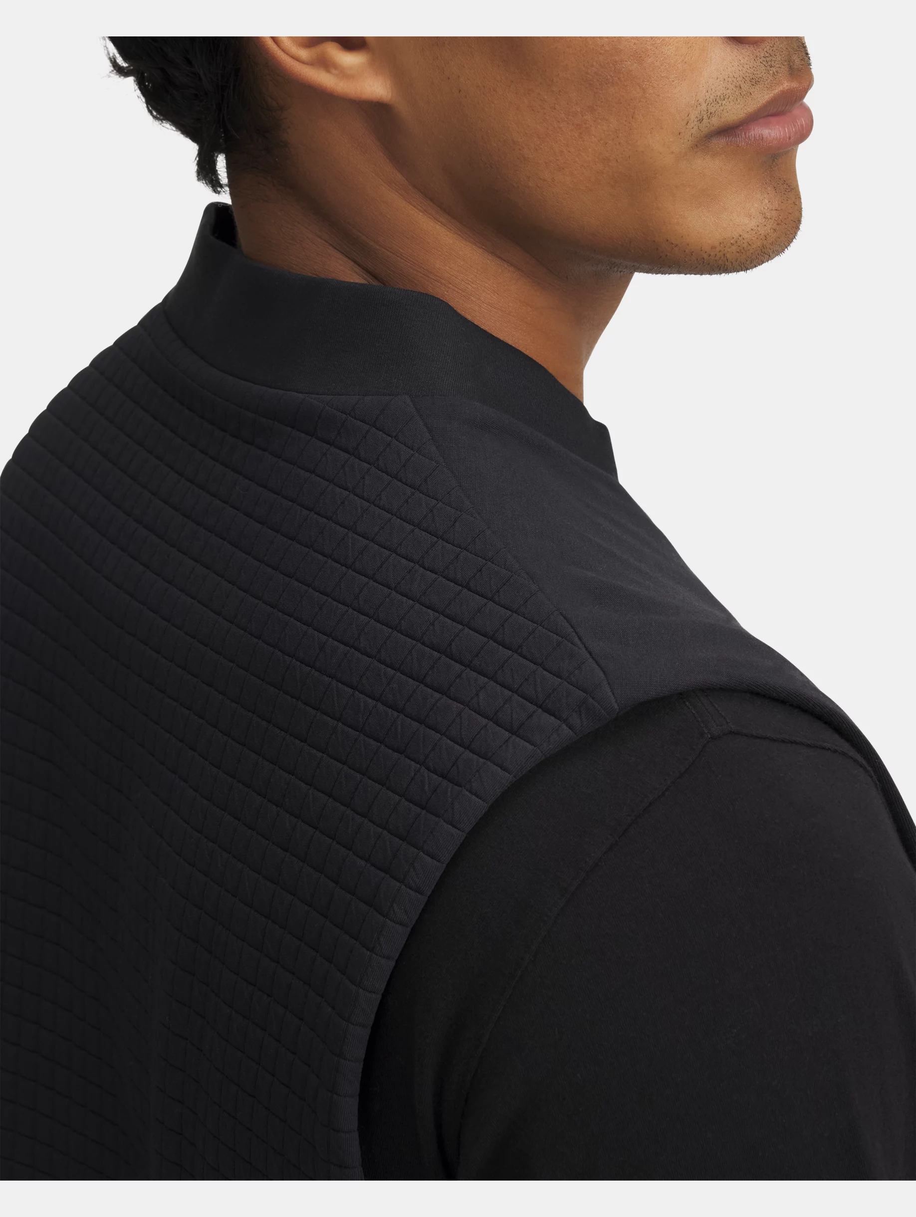 Men's UA Unstoppable Fleece Grid Vest - 3