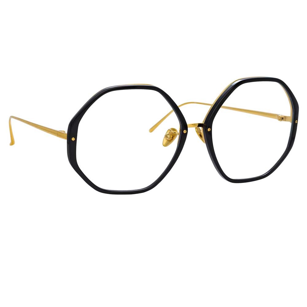 THE ALONA | OVERSIZED OPTICAL FRAME IN BLACK (C10) - 3