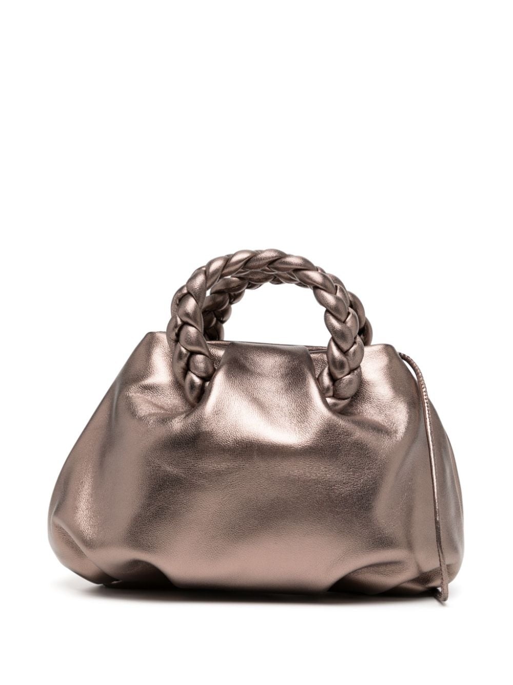Bombon metallic leather mini bag - 1