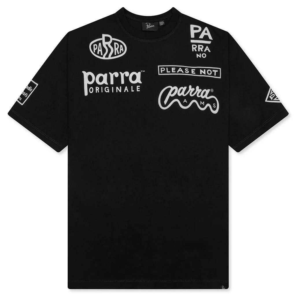 MEDIA TRAINING T-SHIRT - BLACK - 1