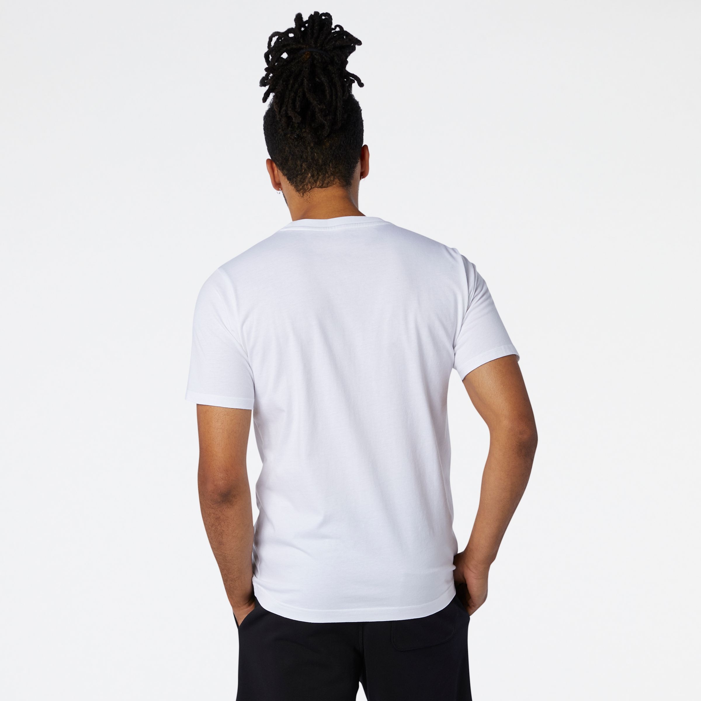 NB Essentials Stacked Logo Tee - 3