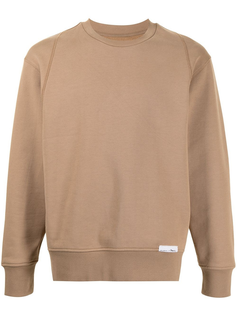 logo-patch detail sweatshirt 1