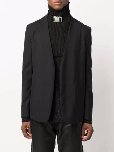 1017 ALYX 9SM ribbed-knit buckled collar outlook