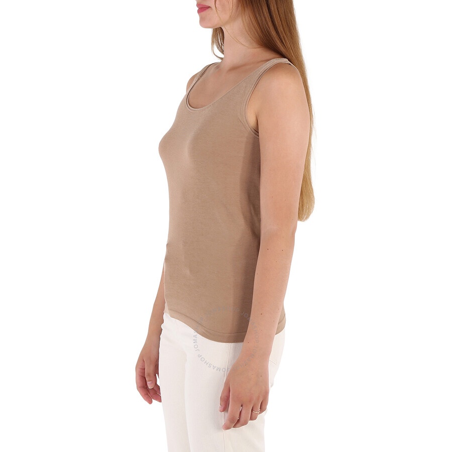 Wolford Ladies Latte Jamaika Sleeveless Top - 2