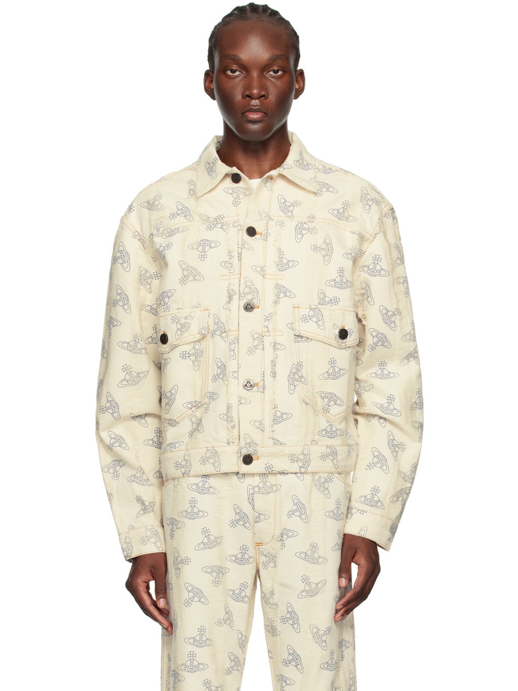 Off-White Marlene Denim Jacket - 1